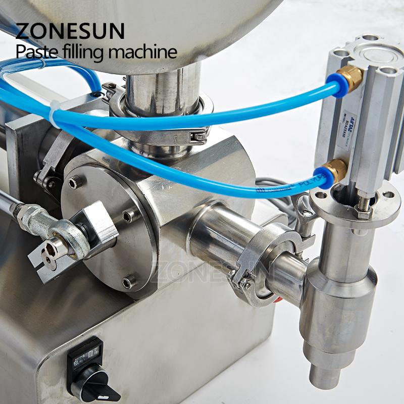 ZONESUN ZS-G1WGU Pneumatic U-Shaped Sauce Filling Machine for 100 to 500 Grams