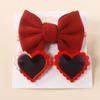 Baby Girls Headband Sunglasses Decor Kit Children Kids Supplies Seaside Beach- Accessories Bows Hair Band & Sunglasses