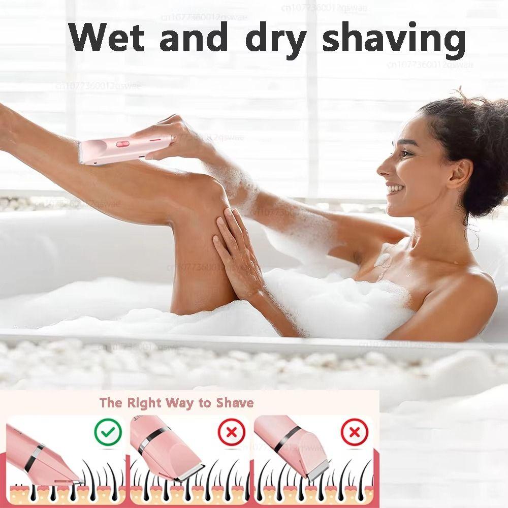 USB Rechargeable Multi-function Epilator Waterproof Women Hair Remover for 400mAh Underarm