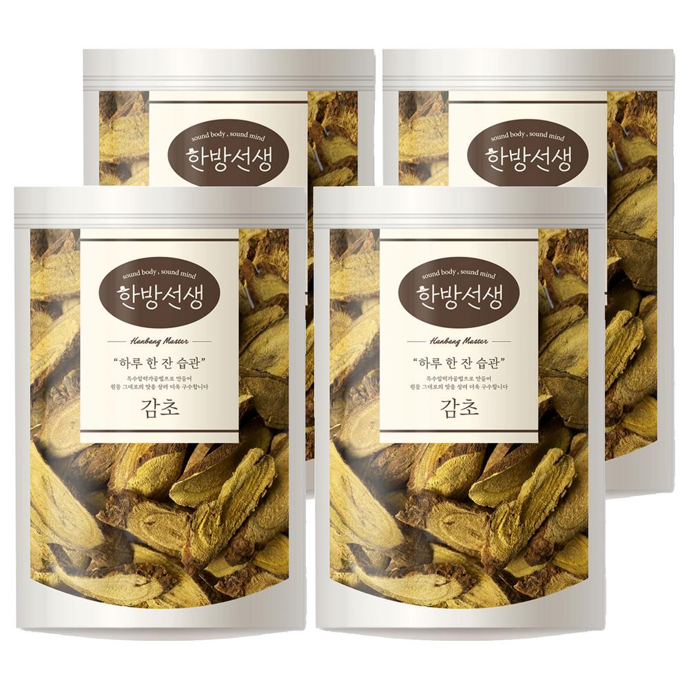 Hanbangseonsaeng Licorice Herbal Ingredient 400g 4 Pcs