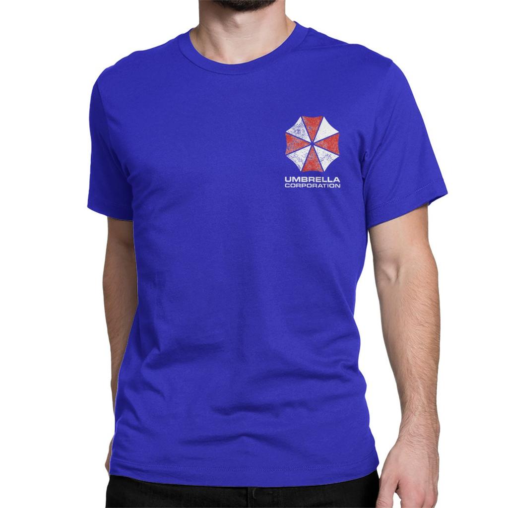 Umbrella Corp Corporations Video Game T Shirts Pure Cotton Humor TShirt Pharmaceuticals Corporation Tee Shirt Clothes Graphic