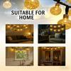 Outdoor Solar Crystal Ball Lights Waterproof Solar Decorative Ball for Garden Patio Decor Creates a Romantic And Warm Atmosphere