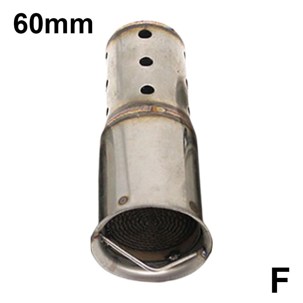 51mm 60mm Motorbike Universal Front Catalyst DB Killer Removable Silencer For AK SC AR GP Motorcycle Exhaust Muffler Yoshimura