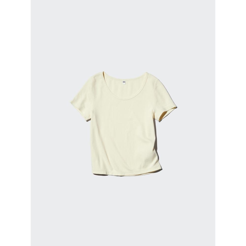 Uniqlo Japan PoinT Tail Round Neck Mini T