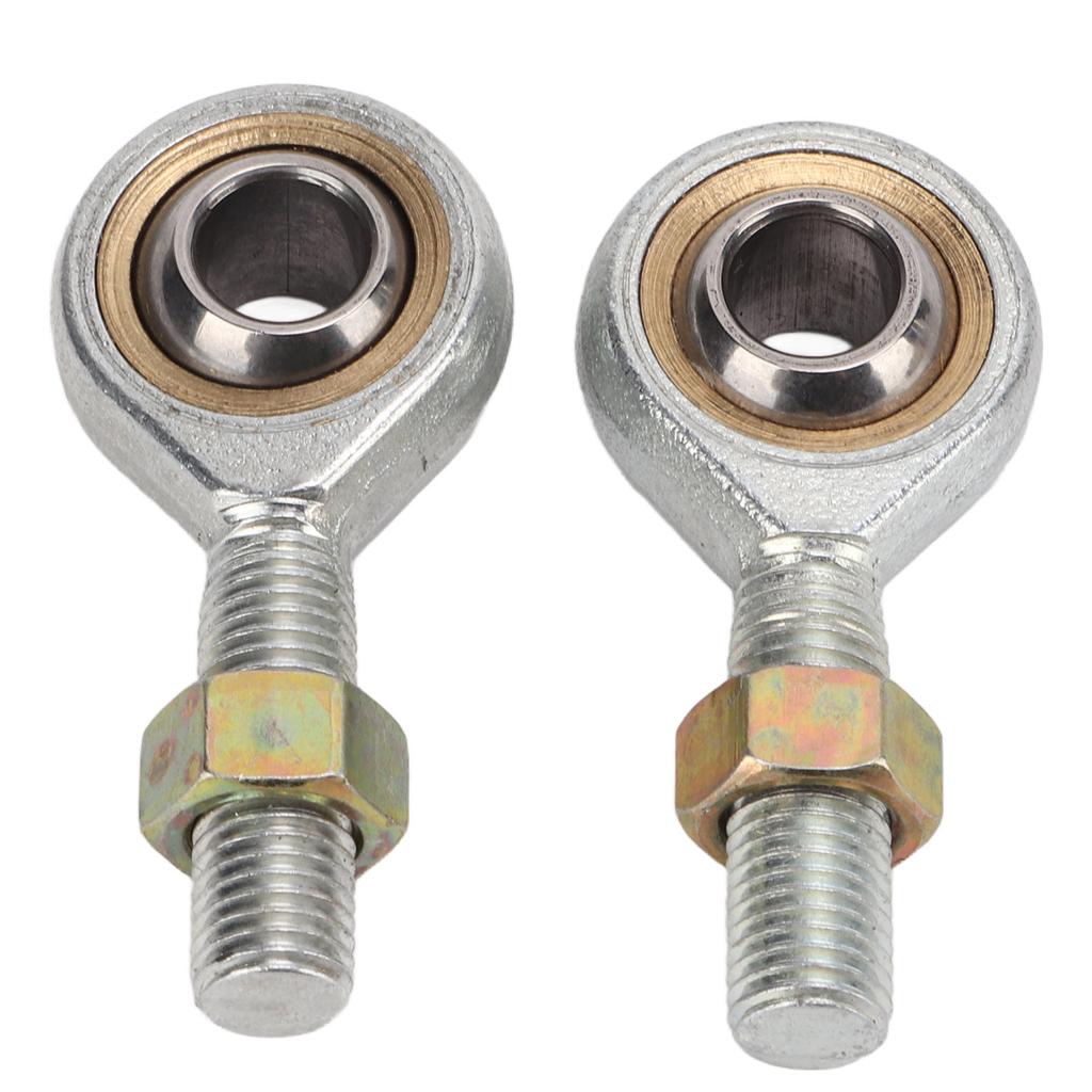 2Pcs Rod End Joint Bearing Left Right M10 Replacement for Modified ATV Four Wheel Quad Go Kart