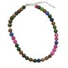 Exquisite Colorful Geometric Bead Necklace - Versatile Women's Choker Chain