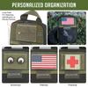 MAXPEDITION EDC Pocket Organizer MOLLE 1000D Nylon Tactical Pouch for Everyday Carry Tools and Gear Storage for and Survival Use (OD Green) Compact,