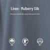 Hodo Men's Linen Silk Blend Short Sleeve Polo Shirt