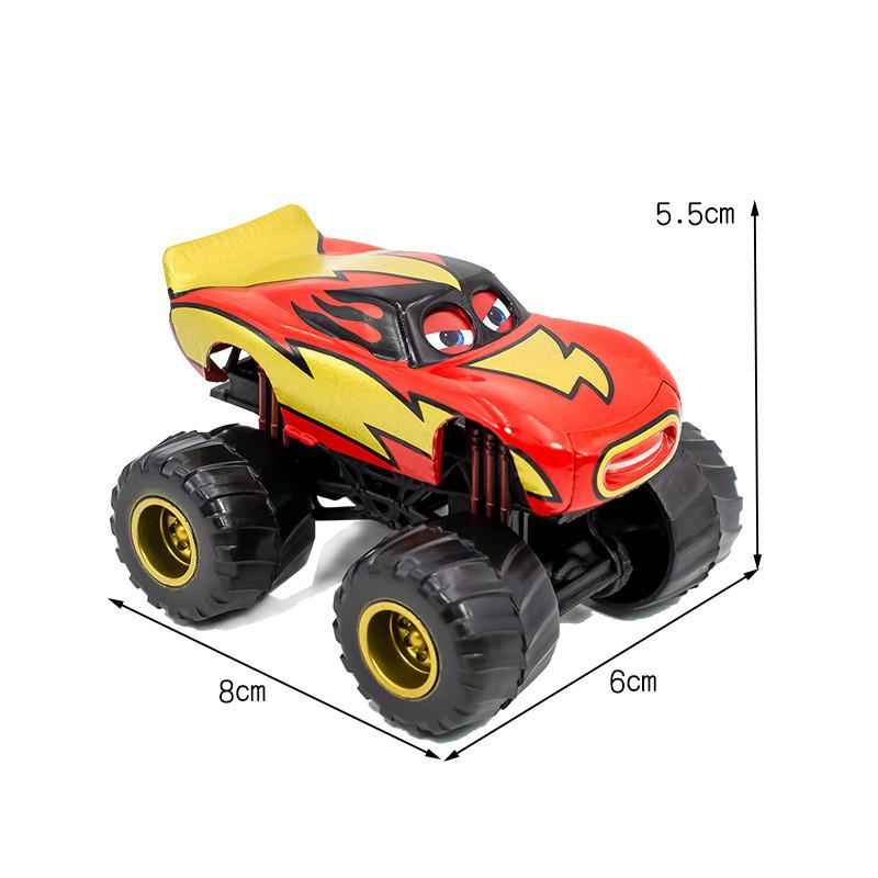 Disney Pixar Mașini Mater Lightning McQueen Jackson Storm Vehicul Offroad cu Roți Mari Mașini cu Mecanism de Întoarcere Modele de Jucării Cadouri de Ziua de Naștere