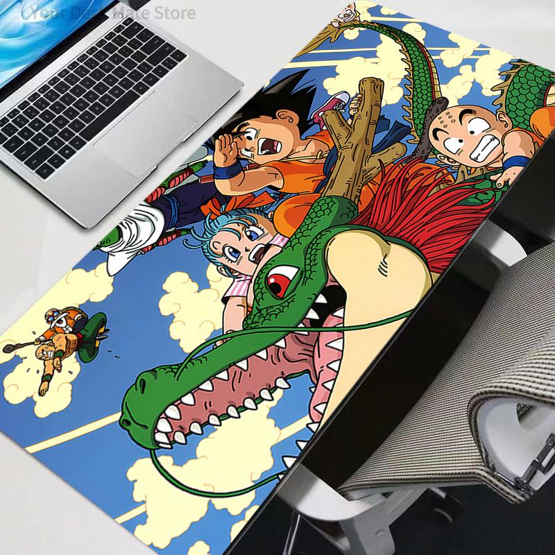 Large Gaming Keyboard Rug Laptop Japan Cool Anime Mouse Pad XXL Black DBZ Dragon Ball Z Desk Mat PC Gamer Carpet Mousepad gift