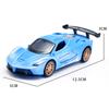 AAZN1 [Boxed] 1:36 Alloy Racing Model Boy Three Doors Pull Back Graffiti Car Gift Wholesale Cross-border