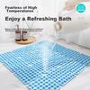 Dajiang Bathroom Non-Slip Mat, Elderly Bathing Anti-Fall Floor Mat, Shower Room Foot Pad, Spliced Bathroom Non-Slip Mat, 60x60cm