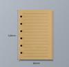 45 Sheets A5 A6 A7 Loose Leaf Notebook Refill Spiral Binder Inner Page Line Blank craft  Grid Inside Paper Stationery