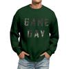 Men's Oversized Long Sleeve Crewneck Sweatshirt Casual Loose