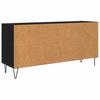 TV Stand in Black Oak Look 103.5 x 30 x 50 cm