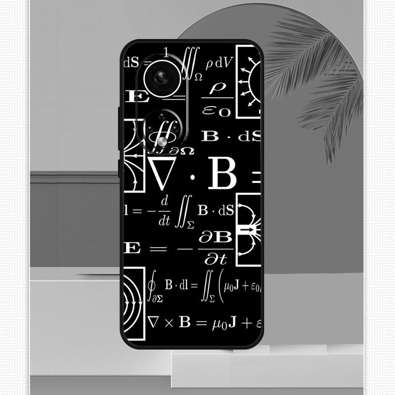 Physics Science Maths Formula Case For Honor Magic 400 Lite 200 5 6 7 Pro Honor X9c X9b X9a X8b X8a X8 X9 50 70 90 Cover