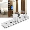 2pcs Silver Pivot Hinge Stainless Steel Concealing Hinge Rotating Rotating Door Hinge  Door Hinges