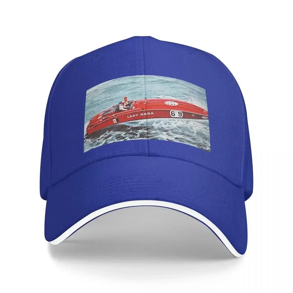 s Italian Racing Boat (Retro) Baseball Cap tea Hat Golf Hat Unisex hard hat Luxury Unisex Womens Golf Wear Unisexs