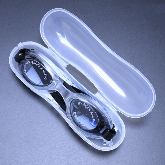 Swimming Goggles Water-Resistant Adjustable Impact-Resistant UV Protection with Elastic Strap Swimming Eyewear Glasses with High Clarity Lens for Kids