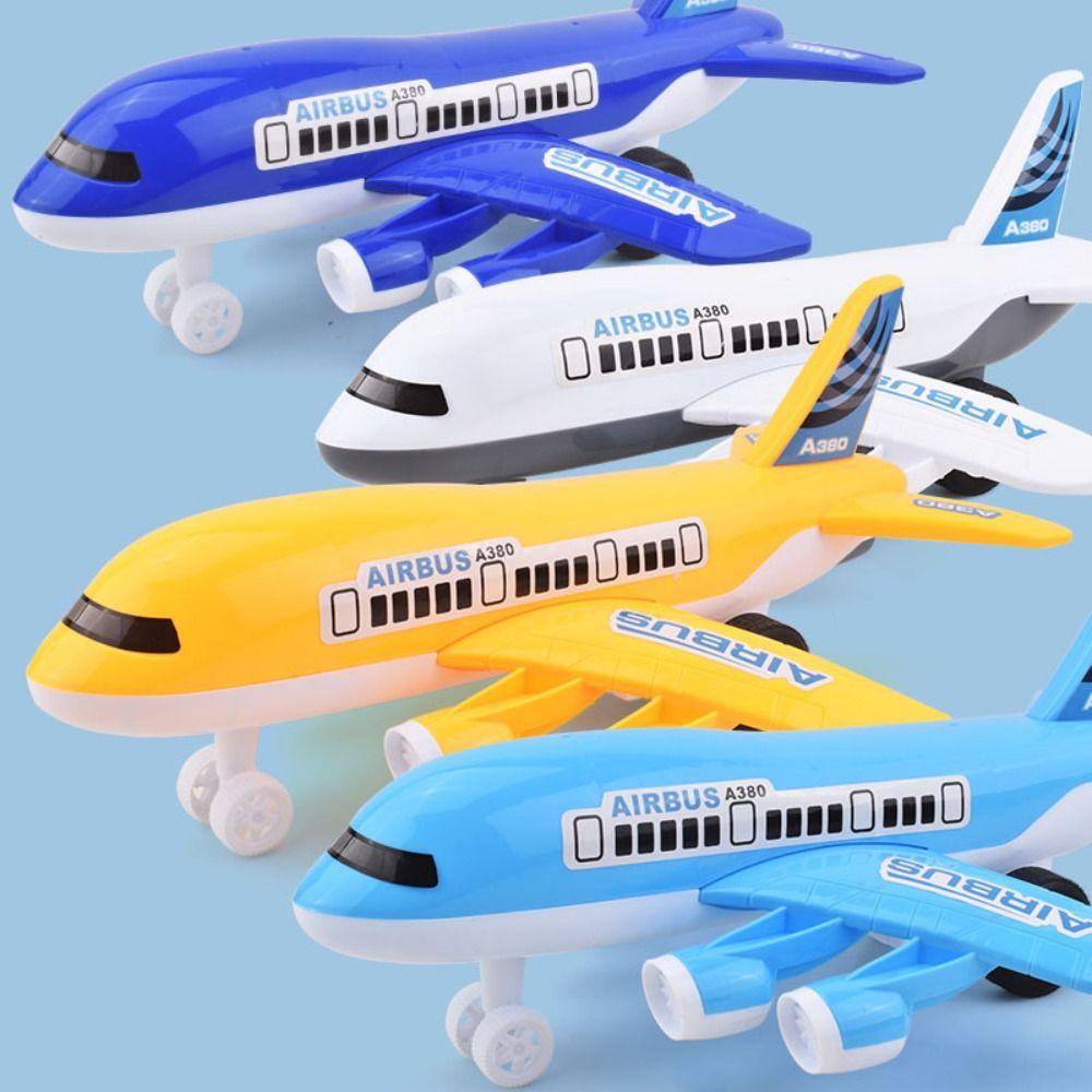 Aircraft Model Aviation Passenger Plane Toy Inertial Passenger Aircraft Toy Plane Model Toy