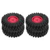 4PCS RC Off Road Vehicle Tires 1.9 Inch Universal Rubber RC Wheels and Tires for RC Off Road