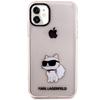Etui Do iPhone 11 Karl Lagerfeld Ikonik Choupette Różowe