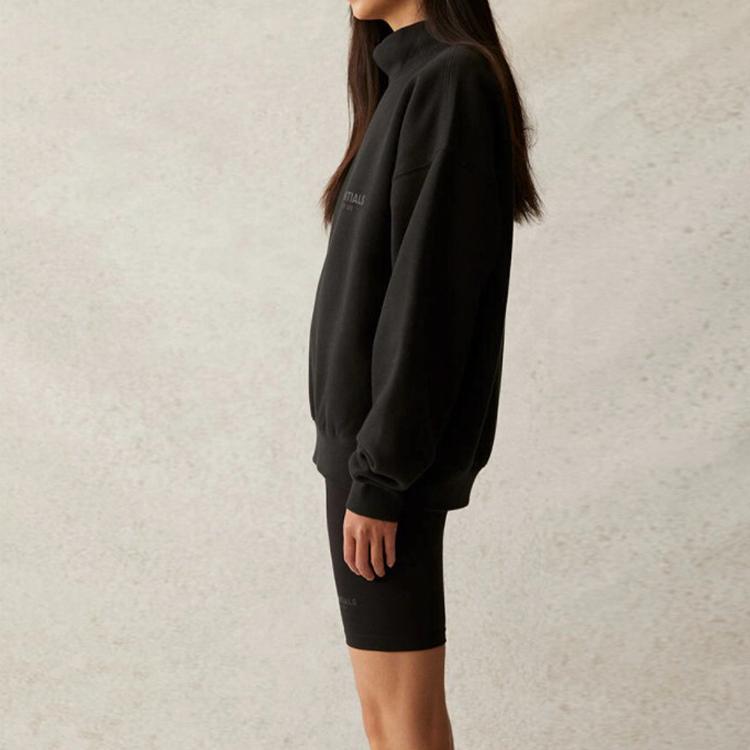 Fear of God Essentials SS21 Athletische Biker-Shorts Unisex Unterteile Schwarz FOG-SS21-571