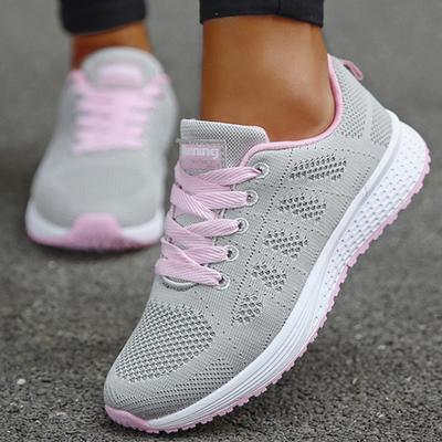 Women's Sneakers 2025 New Plus Size Shoes Woman Trainers Casual Sneaker Woman Lace Up Women Sneakers Tenis Feminino