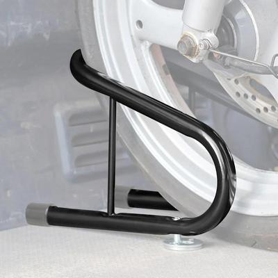 Motorcycle Front Wheel Parking Stand Motorcycle Wheel Chocks Rack Stainless Steel Wheel Parking Chocks Motorcycle Accessories