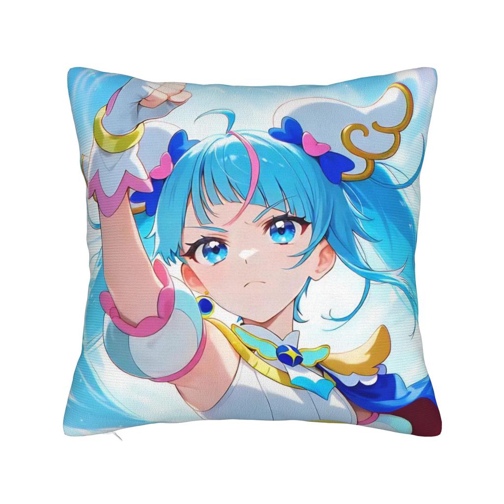 Decorative Pillowcases Soaring Sky Pretty Cure Accessories Home  Pillow Case Cover Square Multi Size