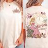 T-shirt Aurora Comfort Colors, T-shirt Rétro Princesse Disney, T-shirt Vintage La Belle au Bois Dormant, T-shirt Assorti Vacances Magiques en Famille