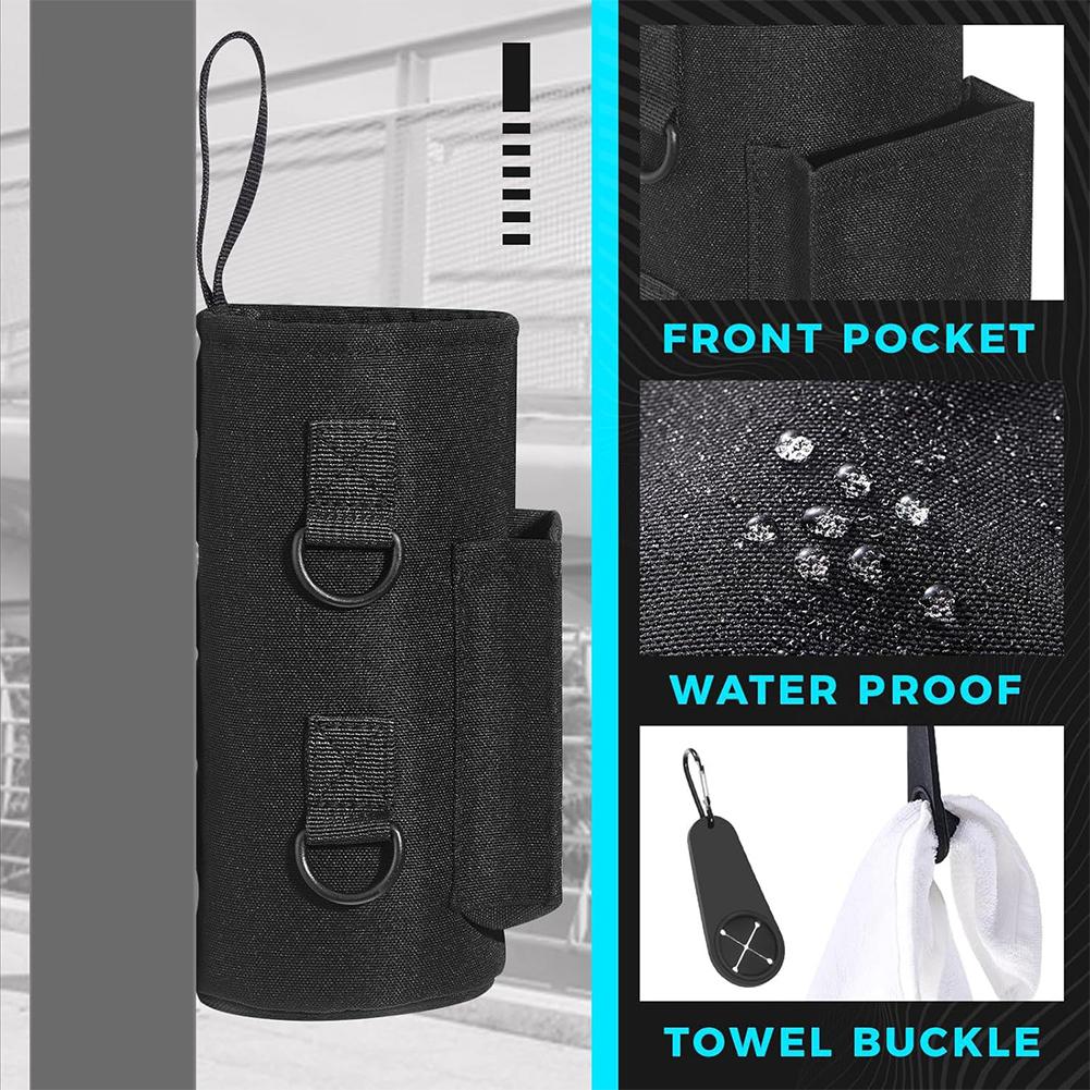 Magnetic Gym Water Bottle Bag Non Slip Magnetic Gym Carrier Sling Bottle For Gym Portable Holde I6C7