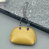 Small Keychain Bags Pendant Fashion PU Leather Keyring Decors for Women Bag Charm for Travel Sports and Daily Use