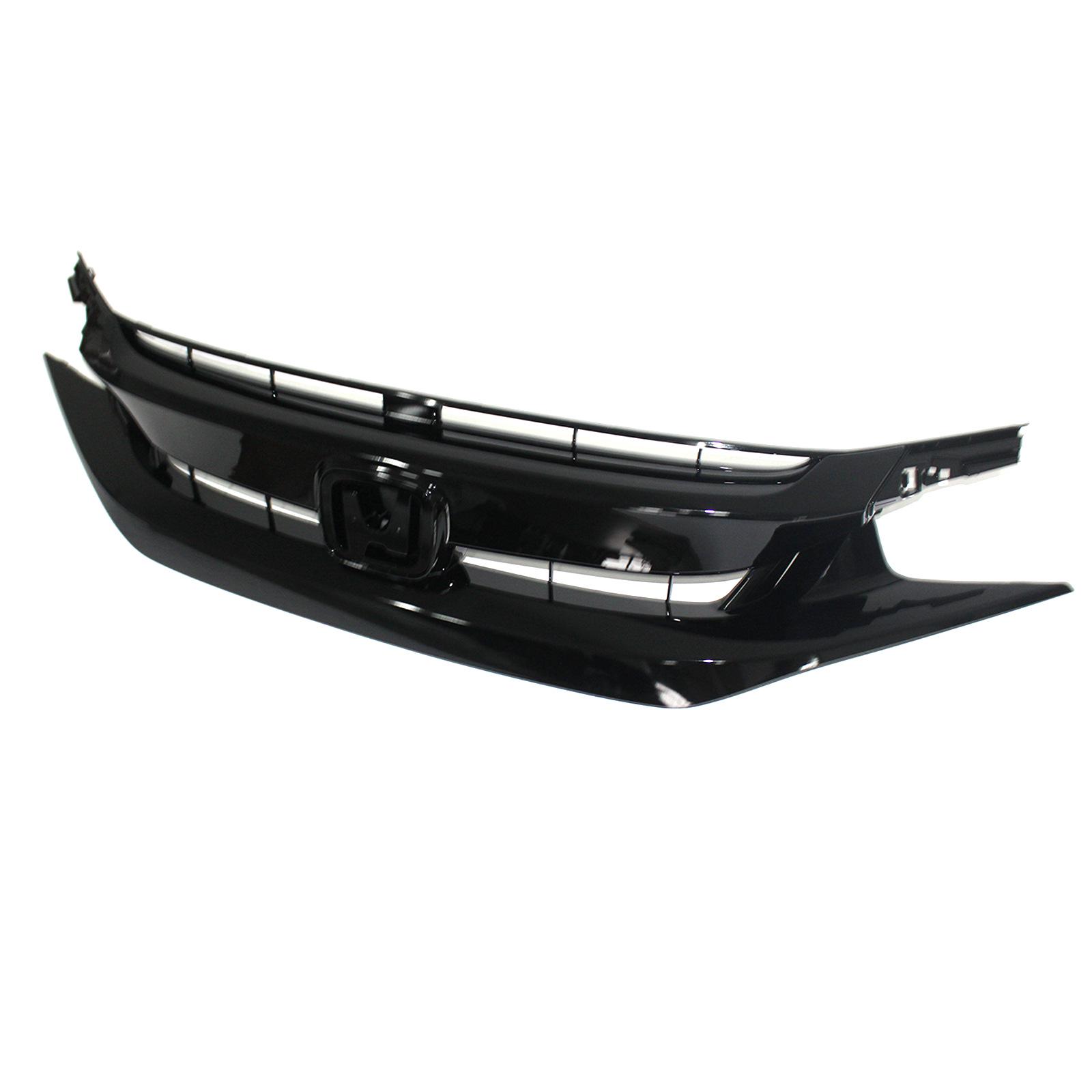 Fits Honda Civic 10th Gen Front Center Air Intake Grille Assembly OE 71121-TET-H51