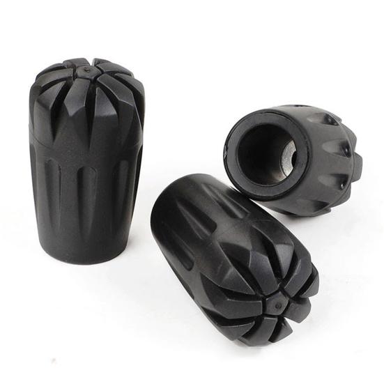 8Pcs Trekking Pole Tips Lightweight Universal Outdoor Hiking Backpacking Mountaineering Walking Stick Anti-Slip Rubber Cover Replacement