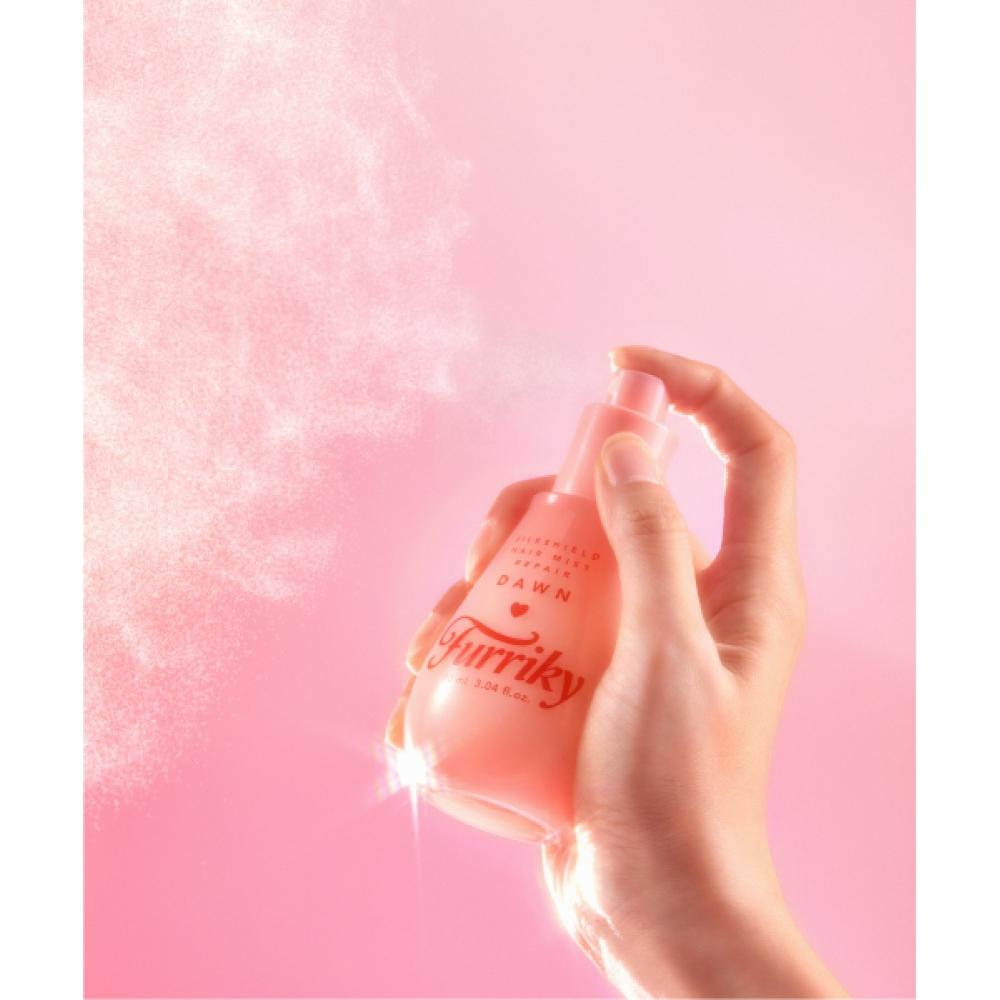 Furriky Silk Shield Hair Perfume Mist Glow   Keyring Set