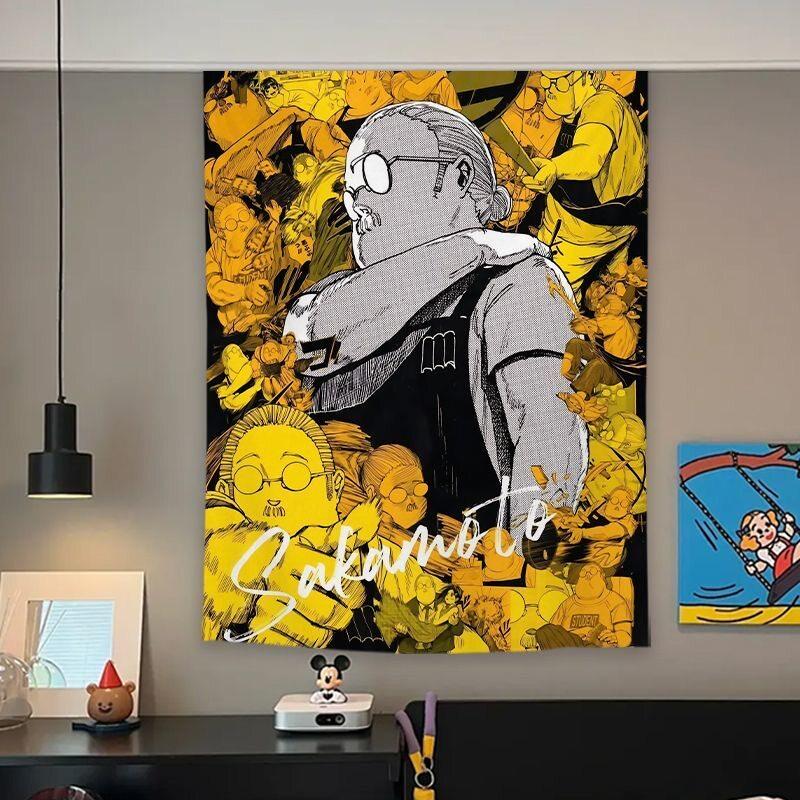 Sakamoto Days Anime Vertikales Wandbild Großer Buddha Wanddekoration für Schlafzimmer Dekoration Merchandise