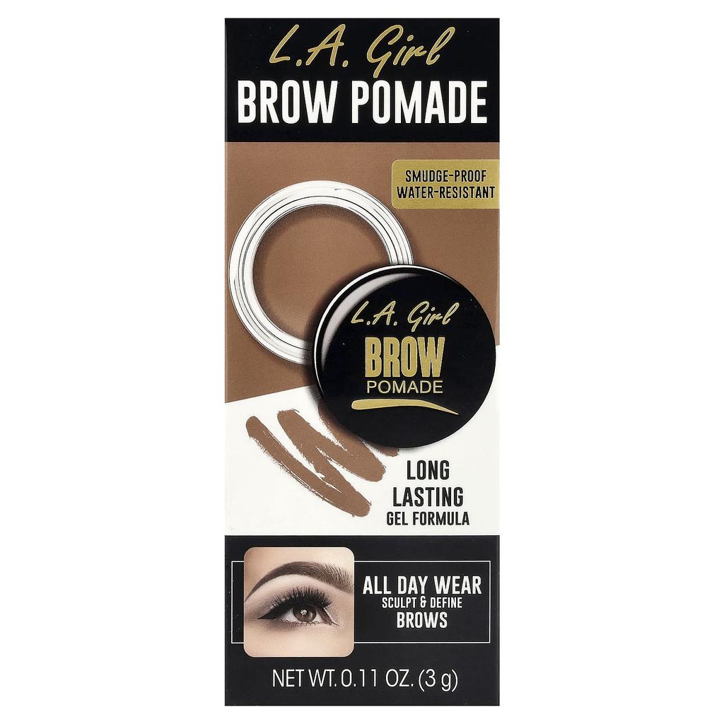 L.A. Girl, Brow Pomade, GBP 362 Taupe, 3g (0.11oz)