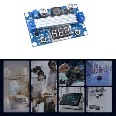LTC1871 100W Adjustable DC DC Step Up Booster Converter Module 3-35V To 3.5-35V With LED Voltmeter