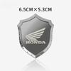 Honda Sticker Motorcycle Decoration Accessories Flying Wing Shield Metal Tag Pcx125pcx160nss350cbr600 Universal Stickers Cb650r