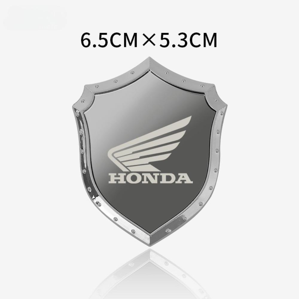 Honda Sticker Motorcycle Decoration Accessories Flying Wing Shield Metal Tag Pcx125pcx160nss350cbr600 Universal Stickers Cb650r
