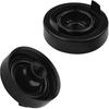 2PCS Car Headlight Dust Caps, 80mm Rubber H4 Light Bulb Sealing Cap Dust Cover, Universal Dustproof & Waterproof Headlight Protective Covers