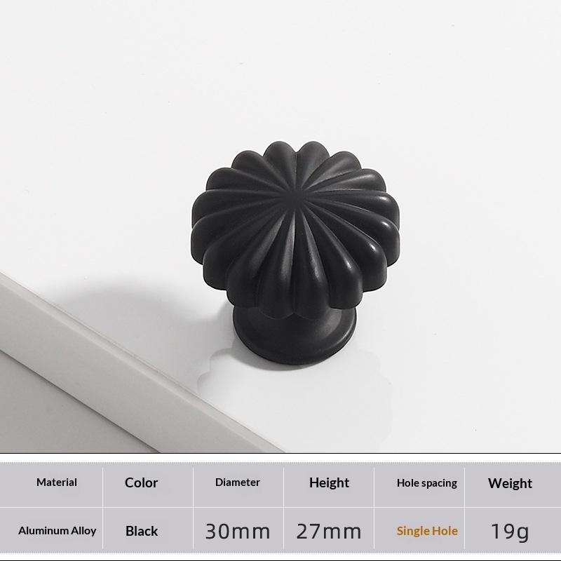 Aluminum Alloy Furniture Knobs Rustproof Waterproof Surface Classic Design for Cabinet Drawer Dresser Bathroom Kitchen Furniture