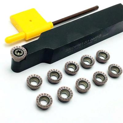 Drehmeißelhalter 10 Stück Dreheinsatz Legierter Stahl Kit Set