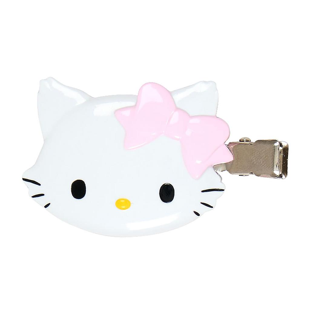 Sanrio Charmy Kitty Bangs ABS Set of Right and For Face and Desk Ages 3 and 660868 Clips, Resin, Left-Facing, Makeup, Washing, Work, Up,