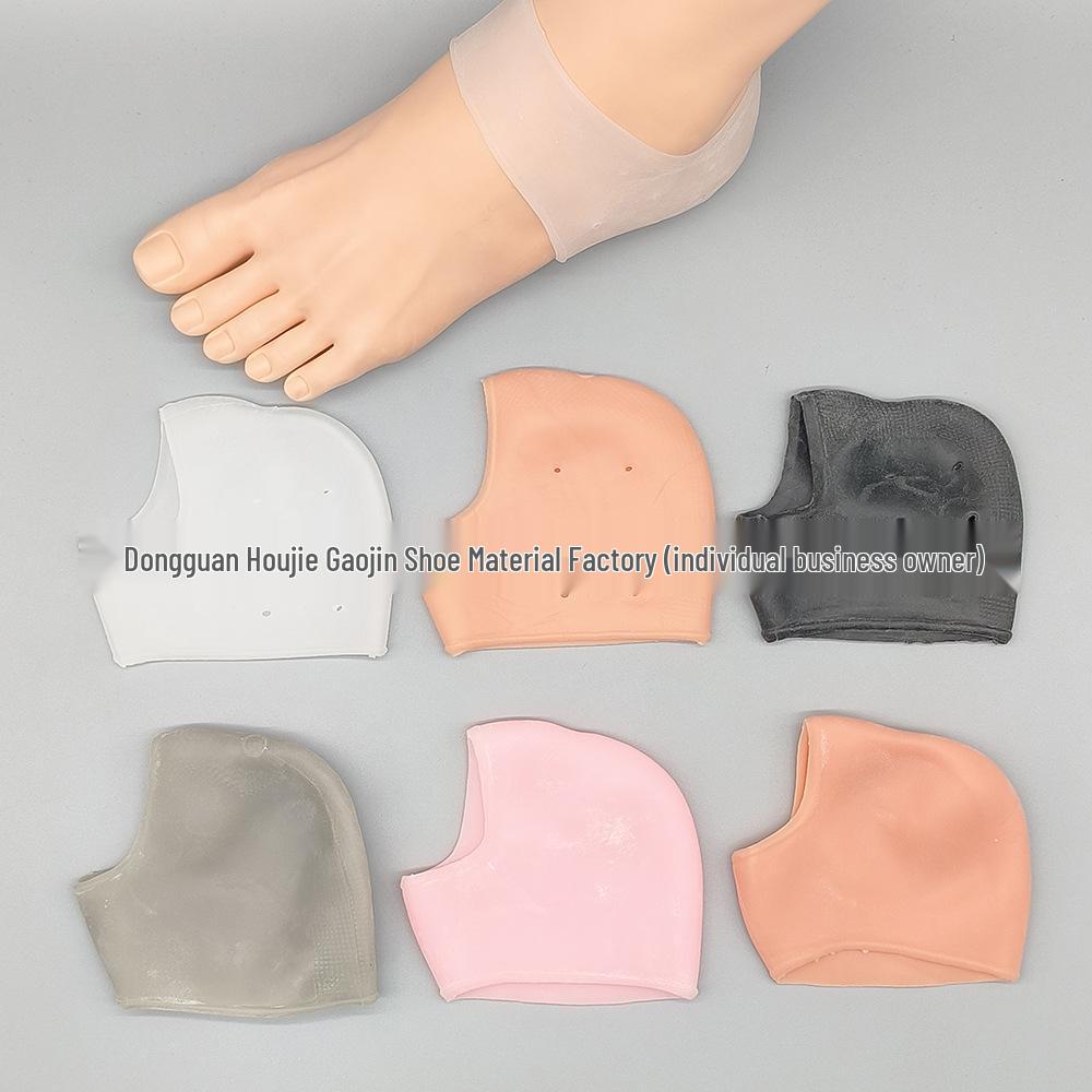 60g Silicone Heel Moisturizing Sleeve: Relieves Pain, Hydrates Cracked Heels, Elastic Anti-Cracking Sock
