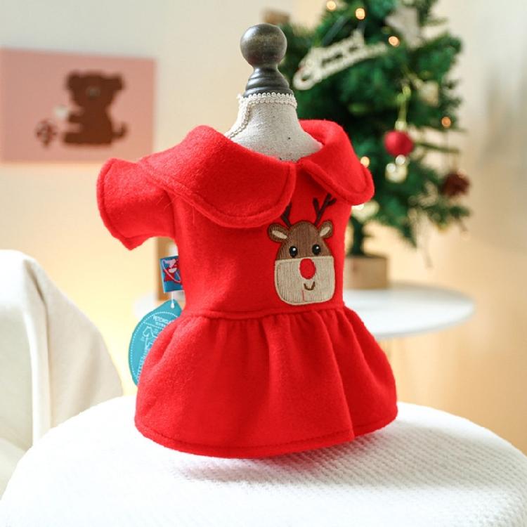 Lovely Dog Coat for Medium Large Dogs Christmas Hoodie for Pet Dog Christmas