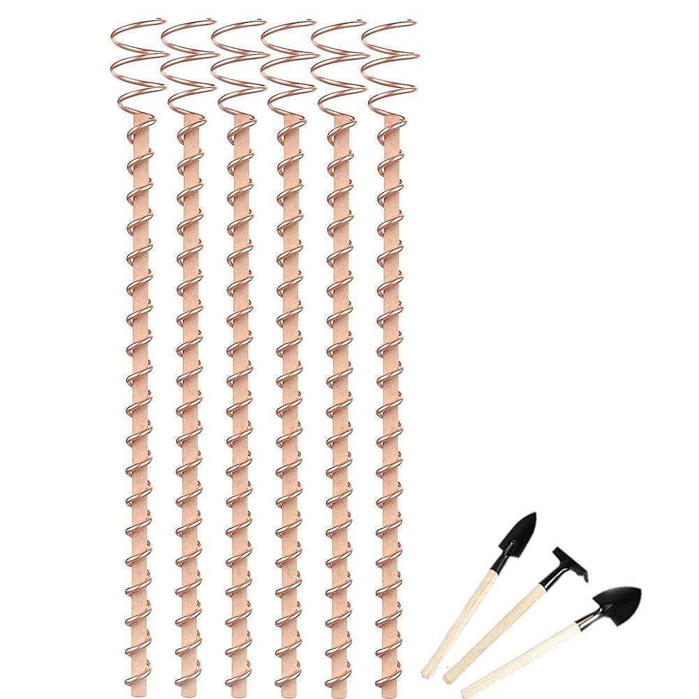 

Электрокультиваторные садовые колья 6 шт. с набором инструментов для выращивания растений total length 28cm
