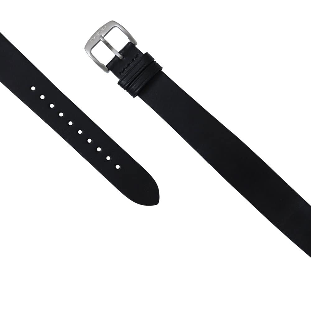 MASTER WORKS Quattro 002 MW07SI-EDBKG8 Men's Watch, Made in Japan, Quartz Movement, 41mm, Leather Strap, Chronograph, Black