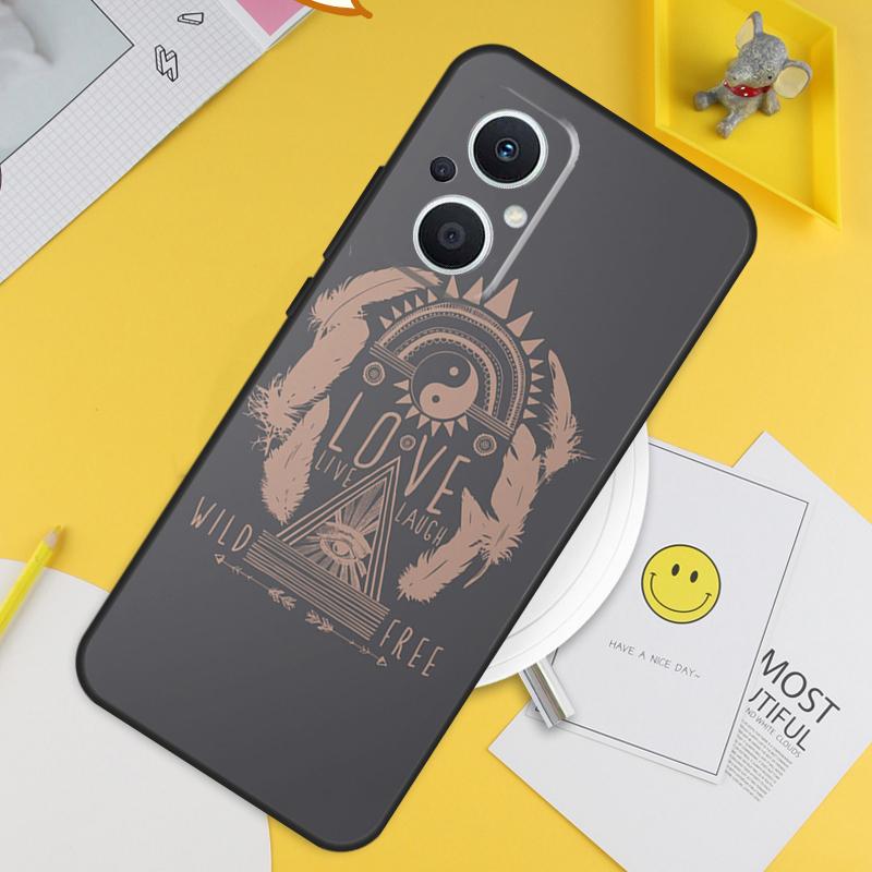 

Boho Gypsy Bohemian For OPPO Reno 12F 14F 13F 11F 10 11 12 13 14 Pro 7 8 Lite 8T OPPO Find X6 X5 X8 X9 Pro Case For OPPO Reno7 4G